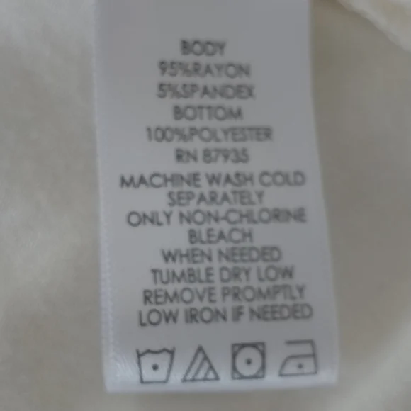 LOGO Layers by Lori Goldstein Sleeves Tunic Top with Accordion Pleated Trim L - Picture 11 of 12